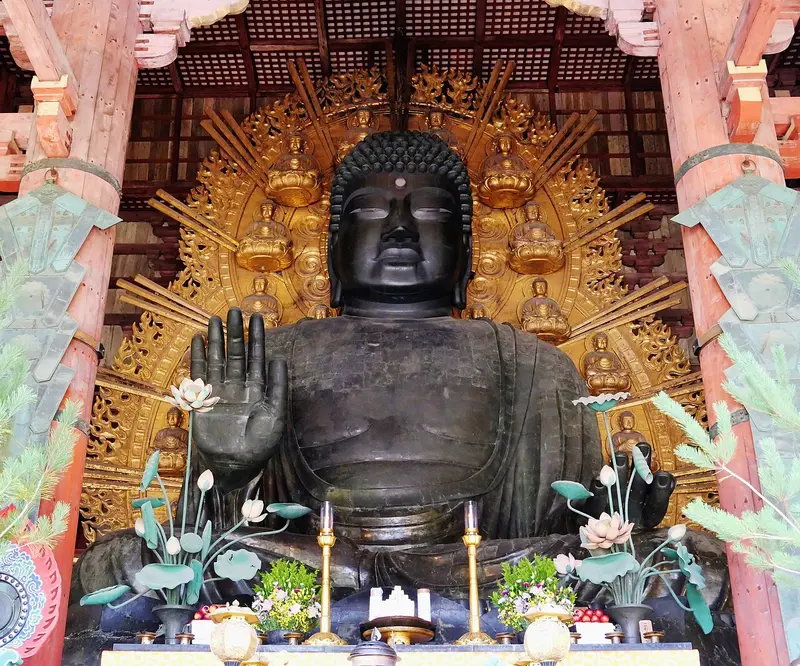Tượng Đại Phật bên trong