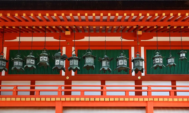Đèn lồng ở Kasuga Taisha